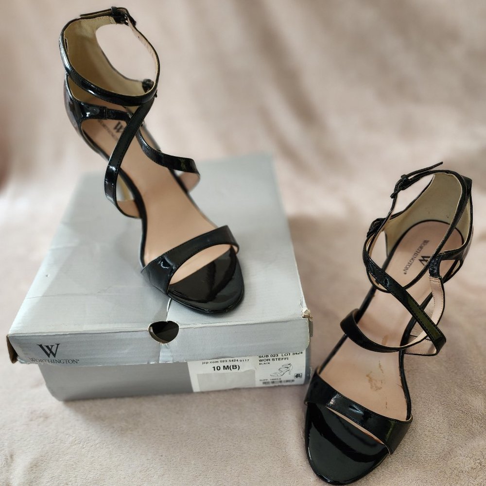 Worthington Steffi Black Heel
